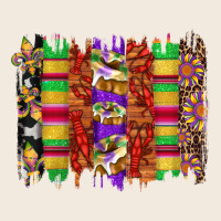 Mardi Gras Cake Fleur De Lis Crawfish Brushstrokes Zipper Hoodie | Teevron