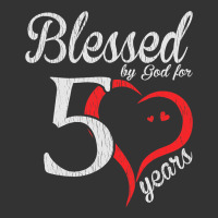 Vintage 50th Birthday Blessed By God For 50 Years Birthday | Teevron