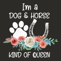 Im A Dog And Horse Kind Of Queen Heavy Core Tee | Teevron