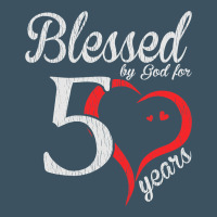 Vintage 50th Birthday Blessed By God For 50 Years Birthday Urban Heavy Tee | Teevron