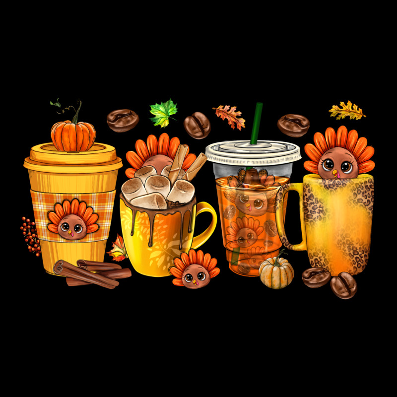 Thanksgiving Coffee Cups Premium Tee by texasbilliewilder | Teevron