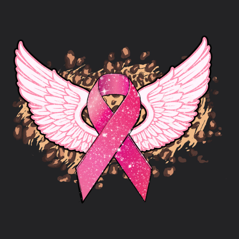 Cancer Ribbon Angel Wings Cancer Awareness Vintage Tee by HowdyJamesFarm | Teevron