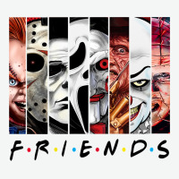 Funny Horror Friends Scary Movies Halloween Costume Sweatshirt Urban Heavy Tee | Teevron