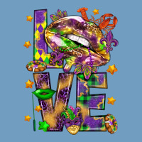 Mardi Gras Love Lips Urban Heavy Tee | Teevron
