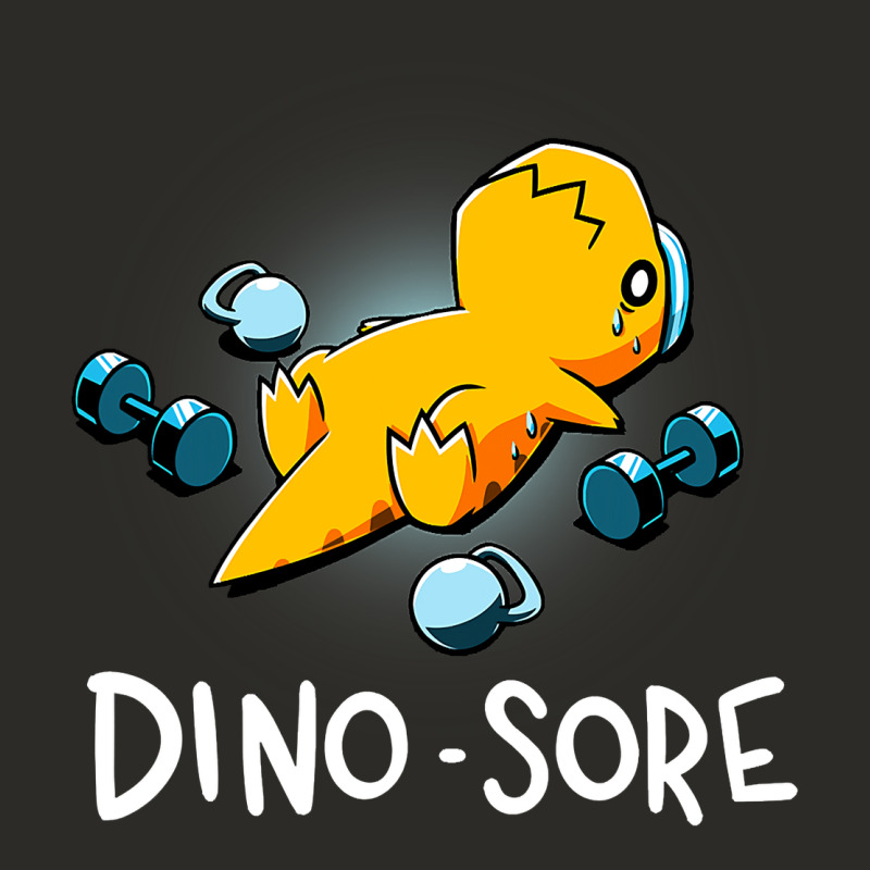 Dino Sore Funny Dinosaur Workout Gym Fitness Lifting Heavy Core Tee by longCreatives | Teevron