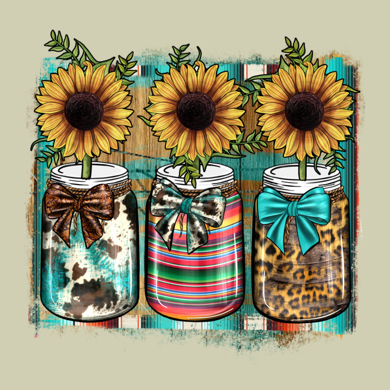 Mason Jar, Sunflower Heavy Core Tee by JahusDesignShop | Teevron