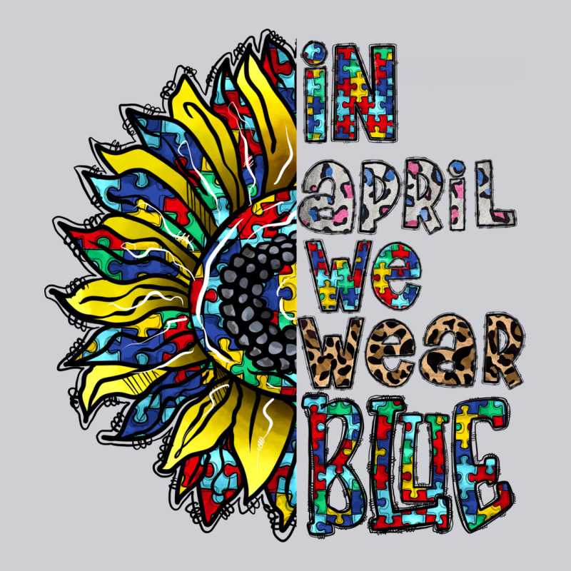 Autism Sunflower Heavyweight Sweatshirt by CowhideDigitalArt | Teevron