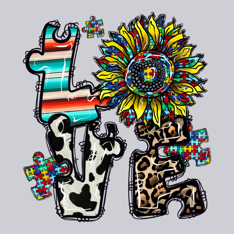 Love Autism Heavyweight Sweatshirt by CowhideDigitalArt | Teevron