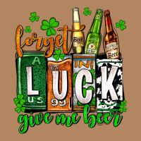 St. Patrick's Forget Luck Give Me Beer Long Sleeve Tee | Teevron
