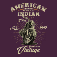 Vintage American Motorcycle Indian For Old Biker Gifts Premium Tee | Teevron