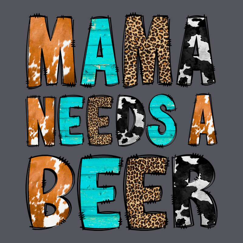 Mama Needs A Beer Vintage Hoodie by CowCowDesign | Teevron