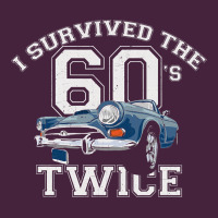 I Survived The Sixties Twice Classic Birthday Premium Tee | Teevron