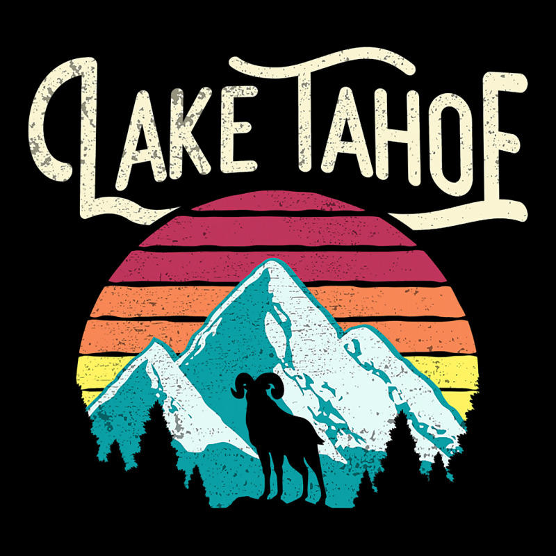 Vintage Lake Tahoe Mountains Retro T Premium Tee by longCreatives | Teevron