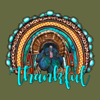 Western Thanksgiving Rainbow With Turkey Long Sleeve Tee | Teevron