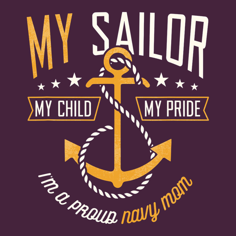 Proud Navy Mother For Moms Of Sailors Proud Mom Navy Family Long Sleeve Tee by longCreatives | Teevron