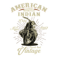 Vintage American Motorcycle Indian for Old Biker Gifts | Teevron