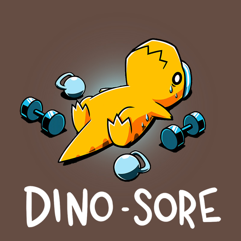 Dino Sore Funny Dinosaur Workout Gym Fitness Lifting Long Sleeve Tee by longCreatives | Teevron