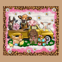 Easter Day With Farm Animals Tumbler Vintage Tee | Teevron