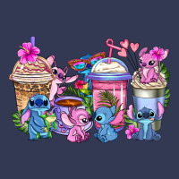 Stitch With Lilo Coffee Cups Heavyweight Hoodie | Teevron