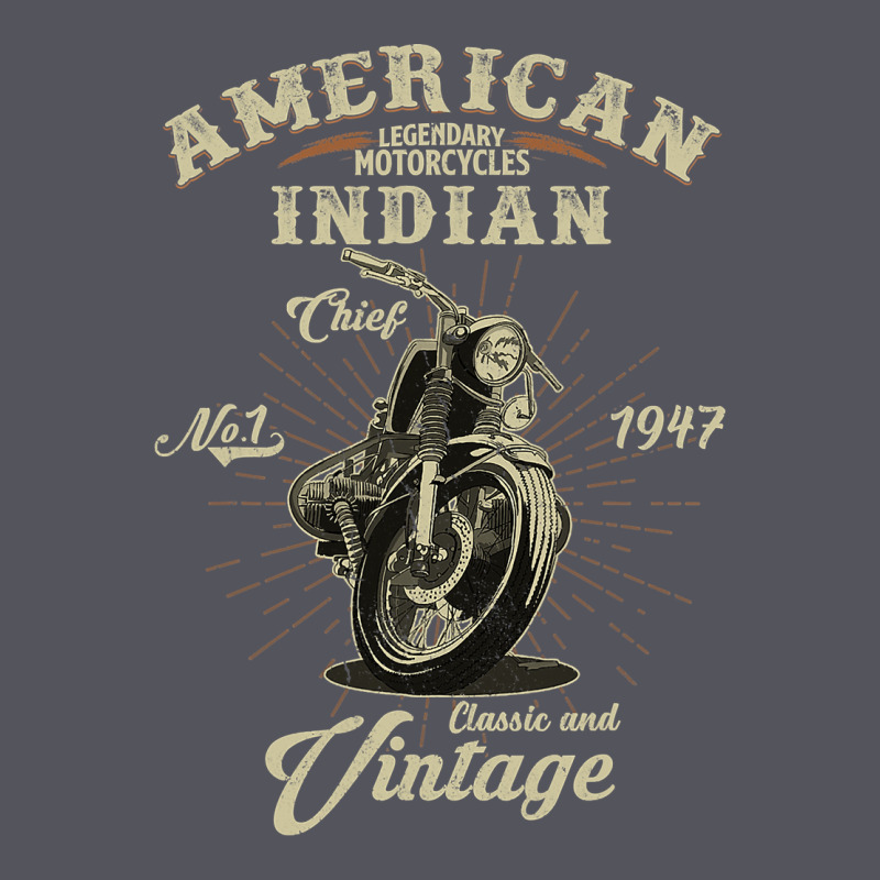 Vintage American Motorcycle Indian For Old Biker Gifts Vintage Hoodie by longCreatives | Teevron