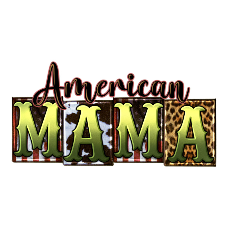 American Mama  Mother's Day Urban Heavy Tee by CowGirlArtShop | Teevron