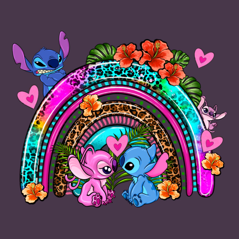 Stitch And Lilo Rainbow Heavyweight Hoodie by AdoDesignShop | Teevron
