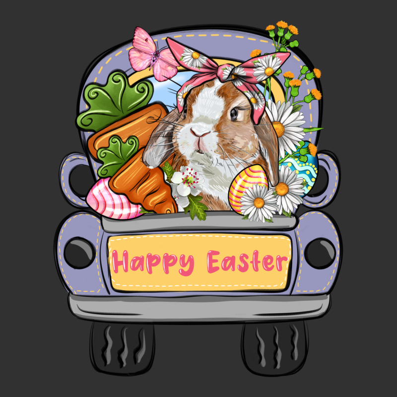 Happy Easter Bunny Truck Easter Day Urban Heavy Tee by CowGirlArtShop | Teevron