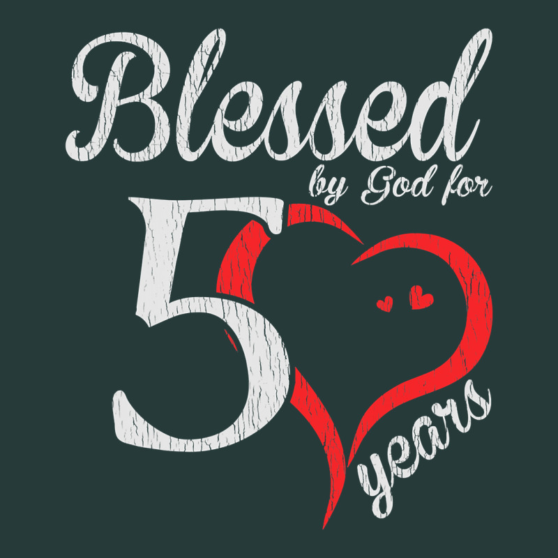 Vintage 50th Birthday Blessed By God For 50 Years Birthday Premium Sweatshirt by longCreatives | Teevron