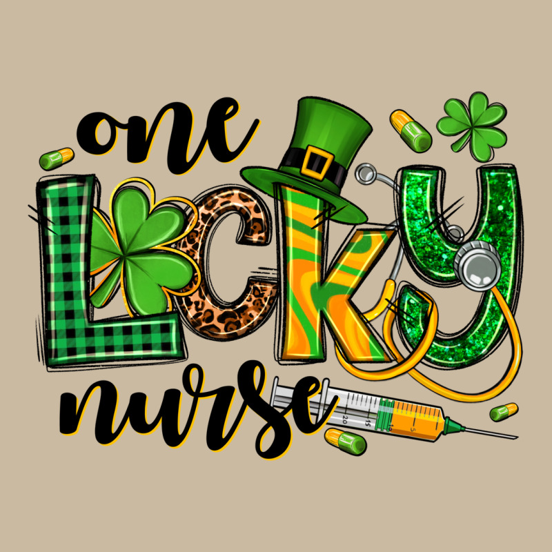St. Patrick's Day One Lucky Nurse Long Sleeve Tee by OliviaCreatesArt | Teevron