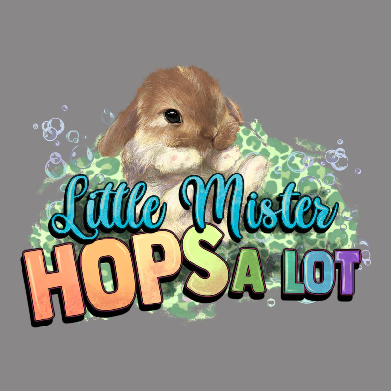 Little Mister Hops A Lot Easter Day Vintage Tee by HowdyJamesFarm | Teevron