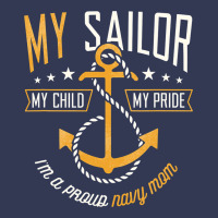 Proud Navy Mother For Moms Of Sailors Proud Mom Navy Family Heavyweight Hoodie | Teevron