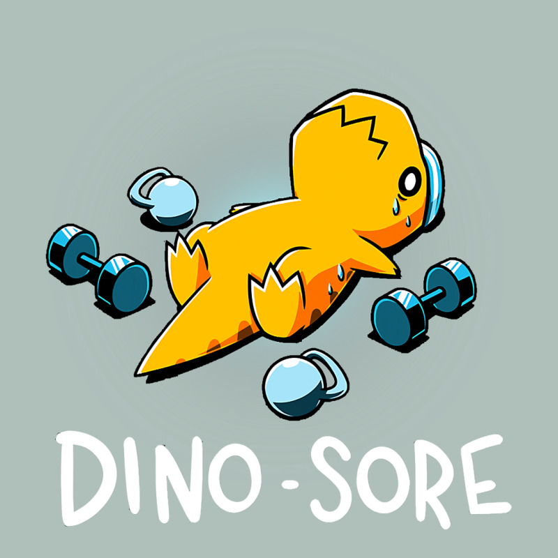 Dino Sore Funny Dinosaur Workout Gym Fitness Lifting Heavyweight Hoodie by longCreatives | Teevron