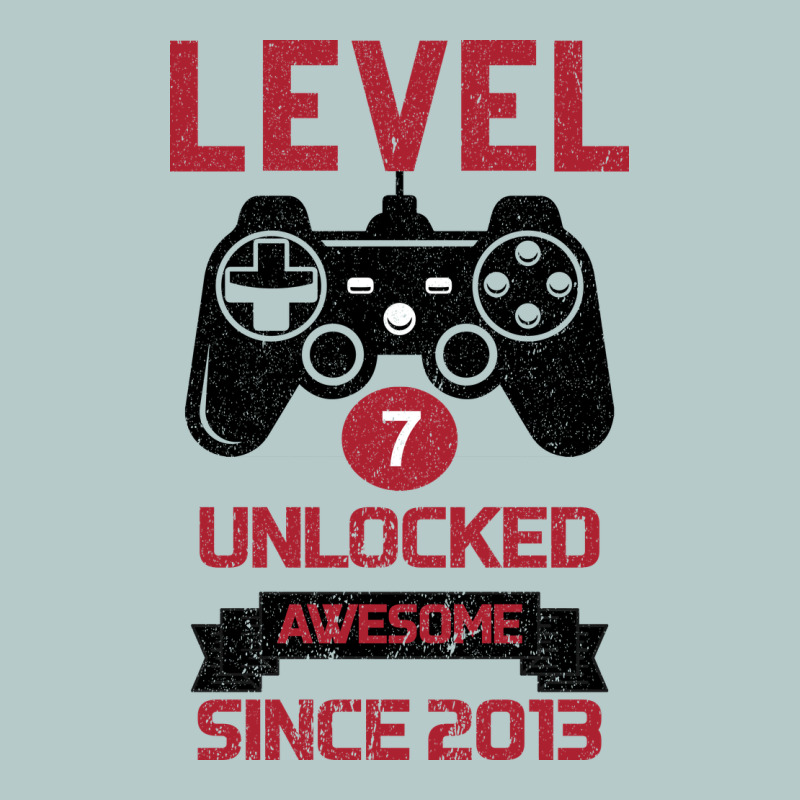 Kids Level 7 Unlocked Awesome Since 2013 Heavy Core Tee by Bettercallsaul | Teevron