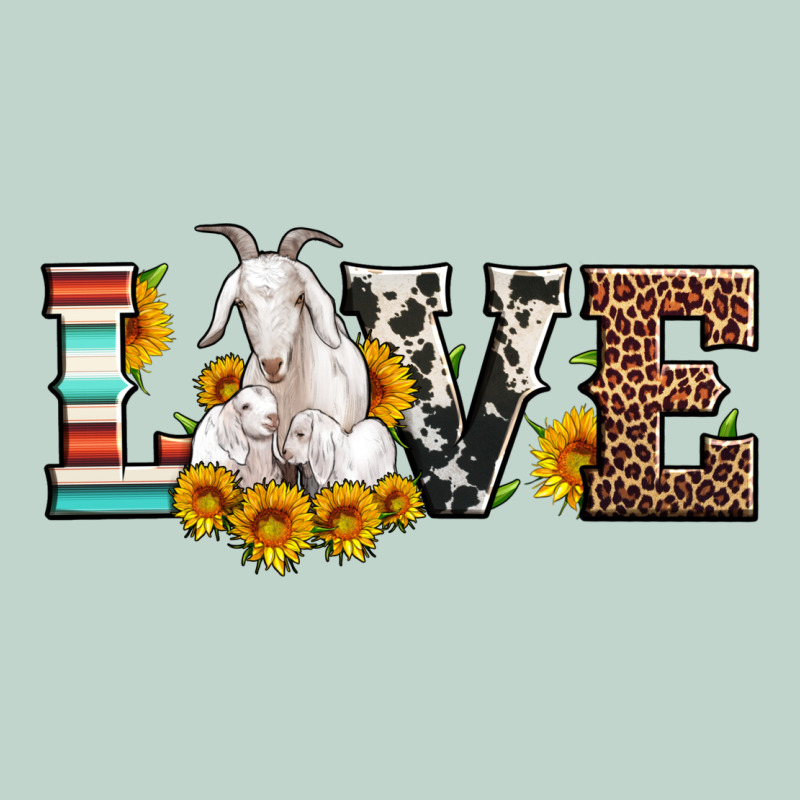 Love Goats Serape Cowhide Leopard Goat Family Zipper Hoodie by Artiststas | Teevron