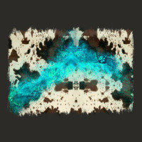 Turquoise, Cowhide Backgraund Heavy Core Tee | Teevron