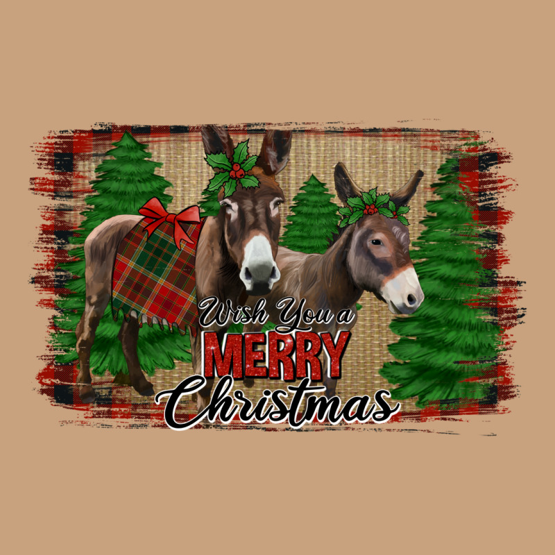 Donkey Christmas Vintage Tee by Jasminsmagicworld | Teevron