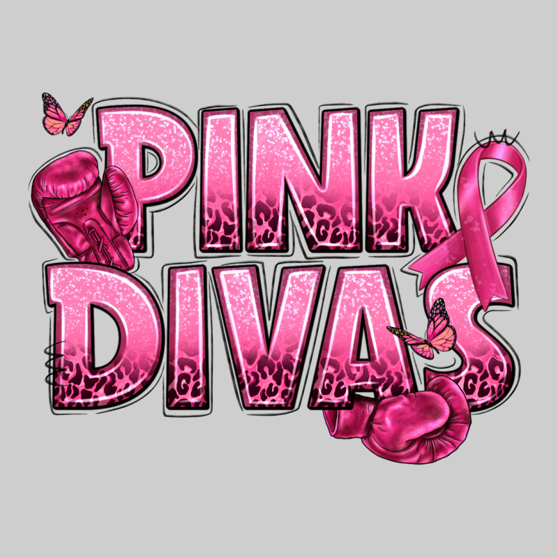 Pink Divas Breast Cancer Premium Tee by NancyCooperArtShop | Teevron