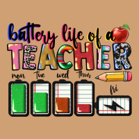 Battery Life Of A Teacher Vintage Tee | Teevron