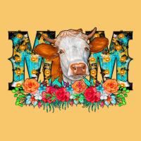 Mom Cow Flowers Vintage Hoodie | Teevron