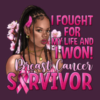 I Fought For My Life And I Won Afro Woman Premium Tee | Teevron