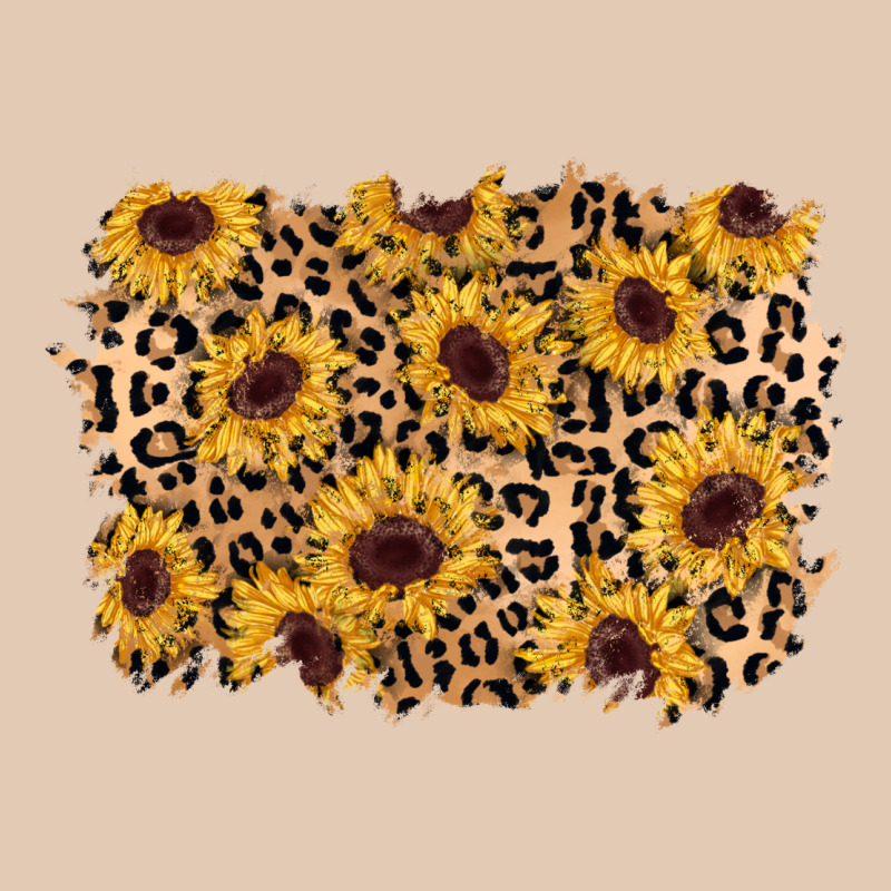 Sunflower Leopard Background Urban Hoodie by AdoDesignShop | Teevron