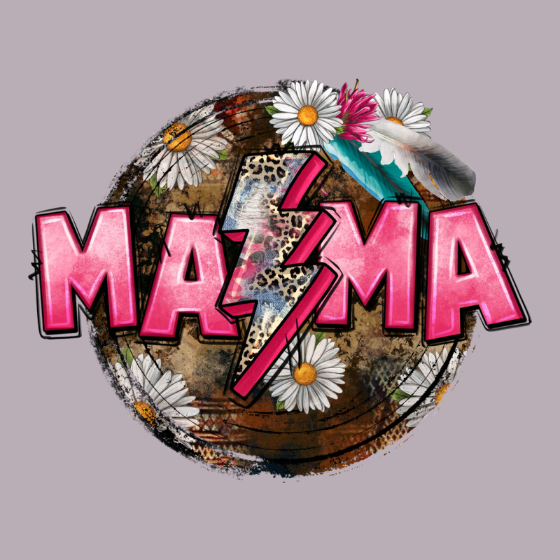 Mama Lightning Bolt Mother's Day Vintage Tee by CowGirlArtShop | Teevron
