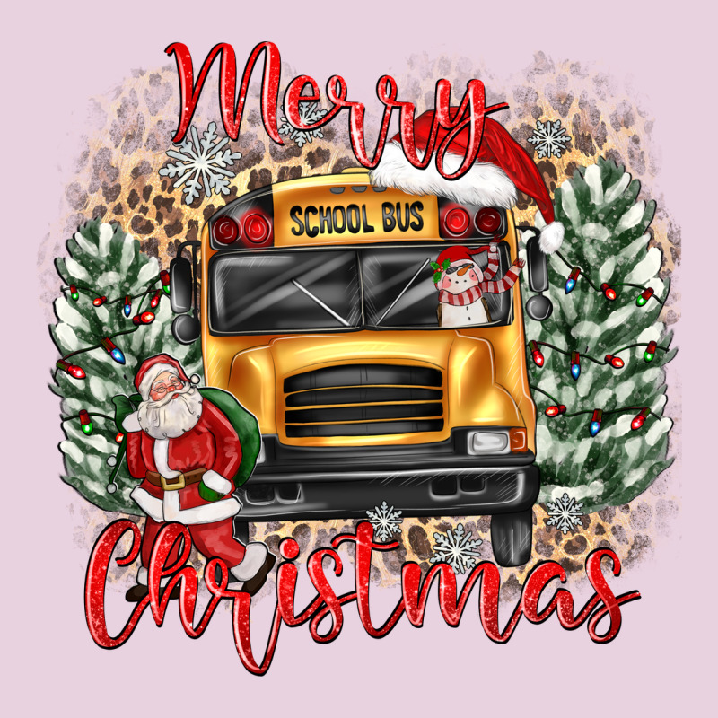 Merry Christmas School Bus Ladies Tee by texasbilliewilder | Teevron