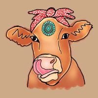 Cow  Turquoise Vintage Hoodie | Teevron