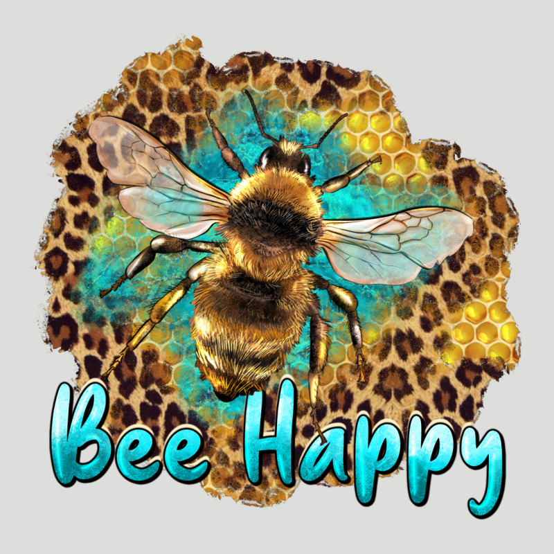 Bee Happy Zipper Hoodie by Artiststas | Teevron