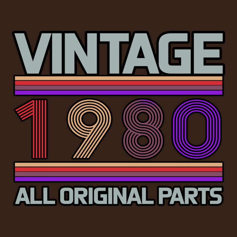 Vintage 1980 Birthday Heavy Core Tee by Bettercallsaul | Teevron