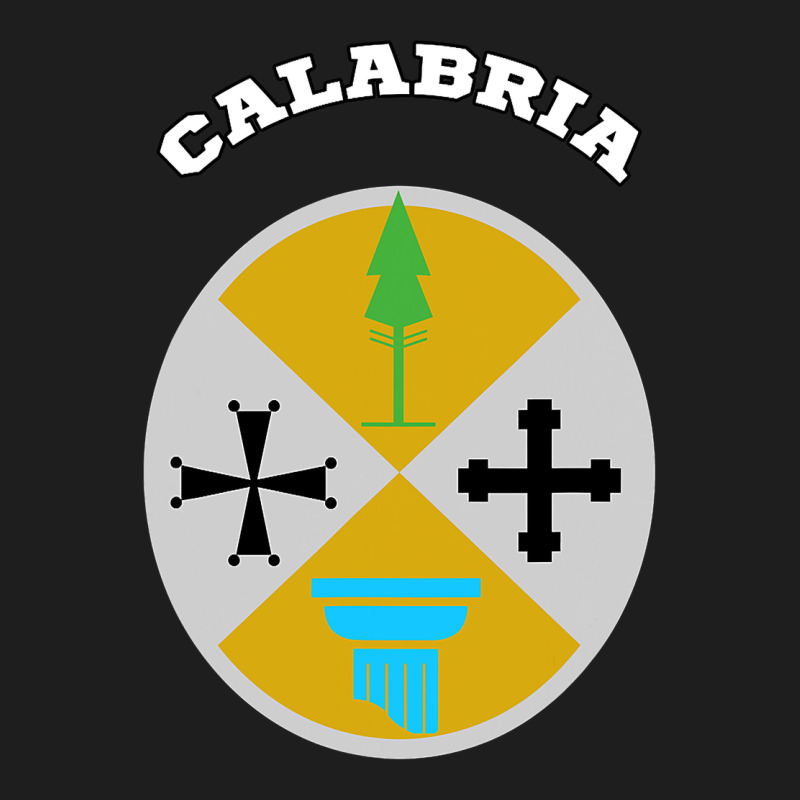 Calabria Coat Of Arms  Flag Souvenir Italy Classic Tee by longCreatives | Teevron