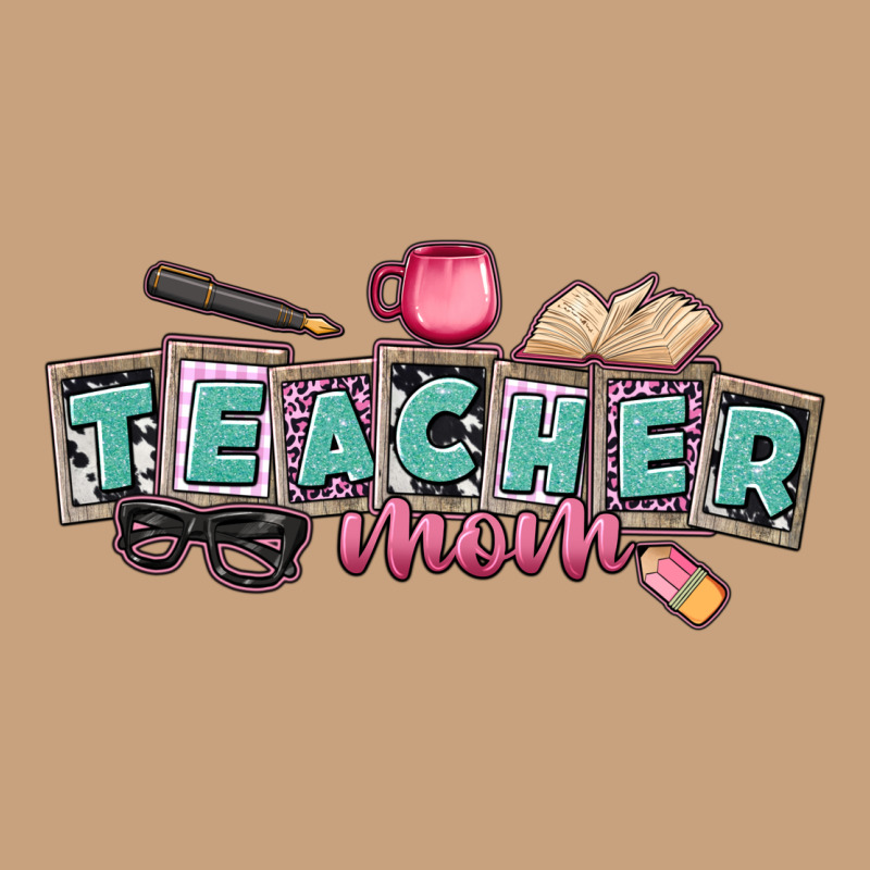 Teacher Mom Vintage Tee by CowGirlArtShop | Teevron