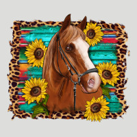 Horse Sunflowers Turquoise Wooden Serape Leopard Zipper Hoodie | Teevron