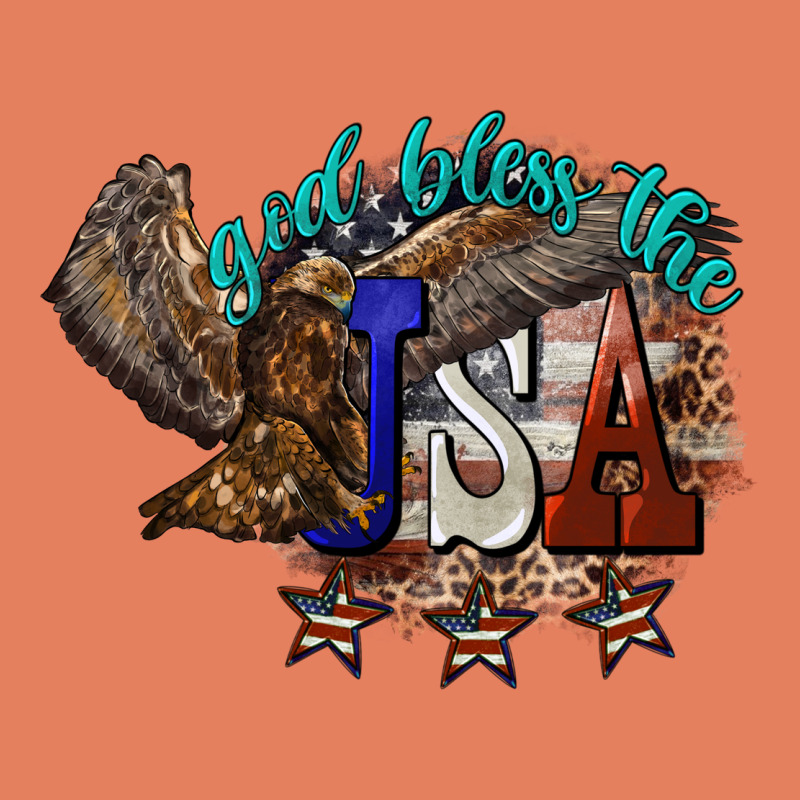 God Bless The Usa Eagle 4th Of July Classic Tee by HowdyJamesFarm | Teevron
